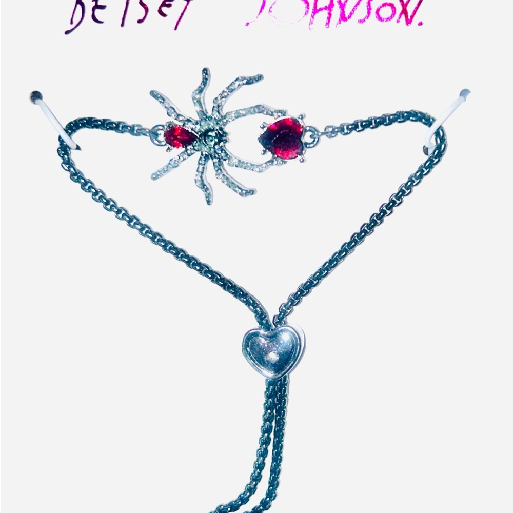 NEW! 🕷️💕Betsy Johnson Spider Bracelet. 🕷️💕